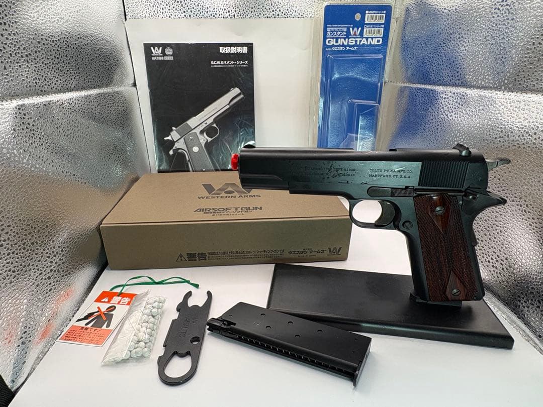 暇*人様 美品　超レア　WAコルト ライバック1911 〈ReBORN〉　WAス