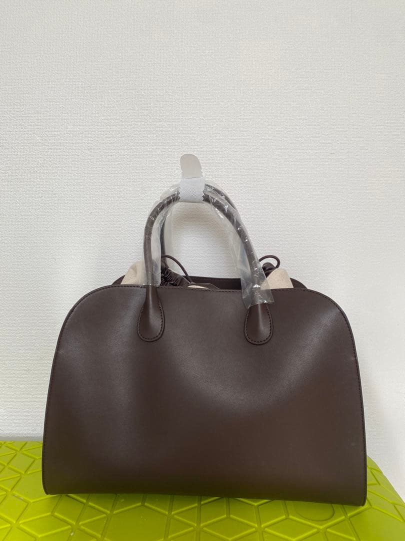 【新品】Mila Owen 巾着付きラージボストンバッグ ダークブラウン