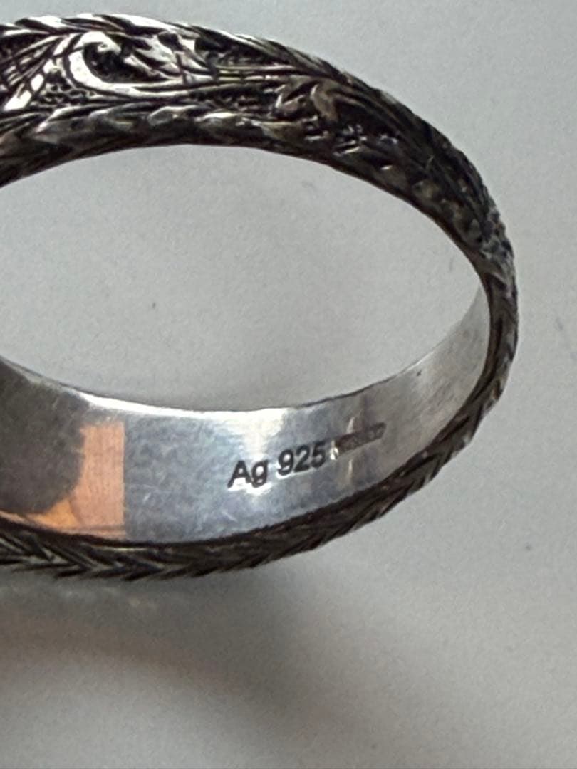 ジ*ズ様 グッチ指輪 リングインターロッキングGシルバー 21号