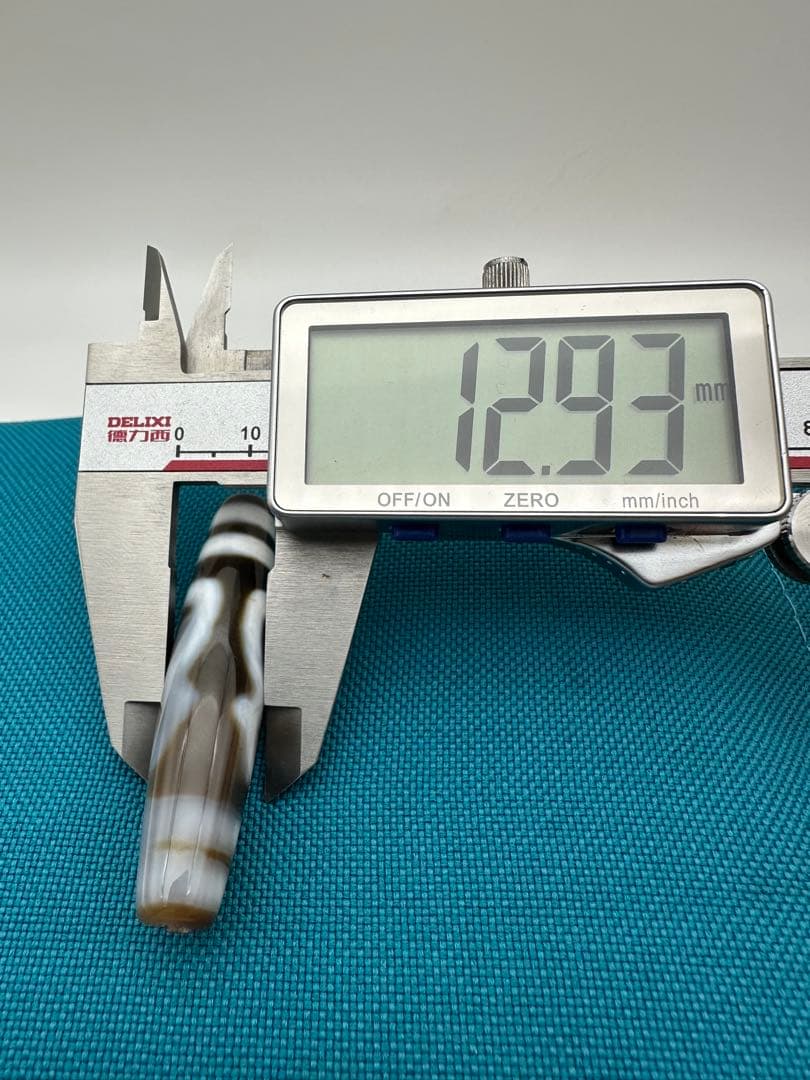 ☆天然石☆ 蔵伝 チベット 宝瓶天珠 古美術品 收藏品 稀少品（珍品刻印）