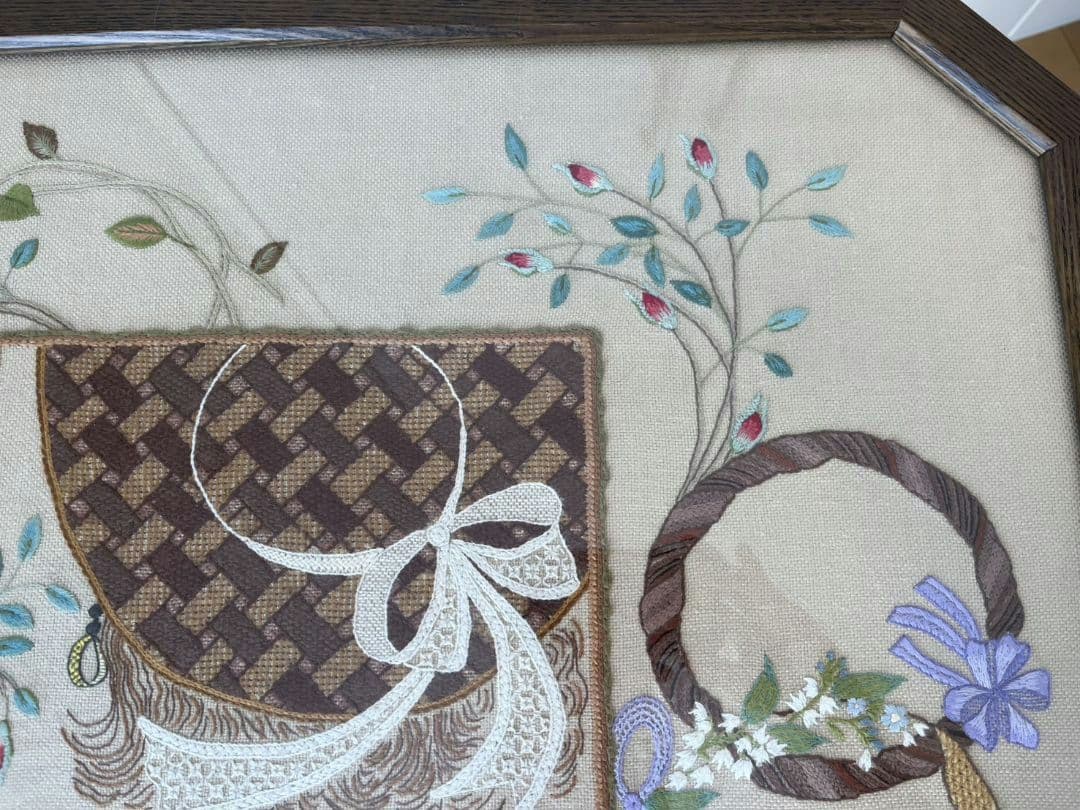 【戸塚刺繍】折り畳みサイドテーブル