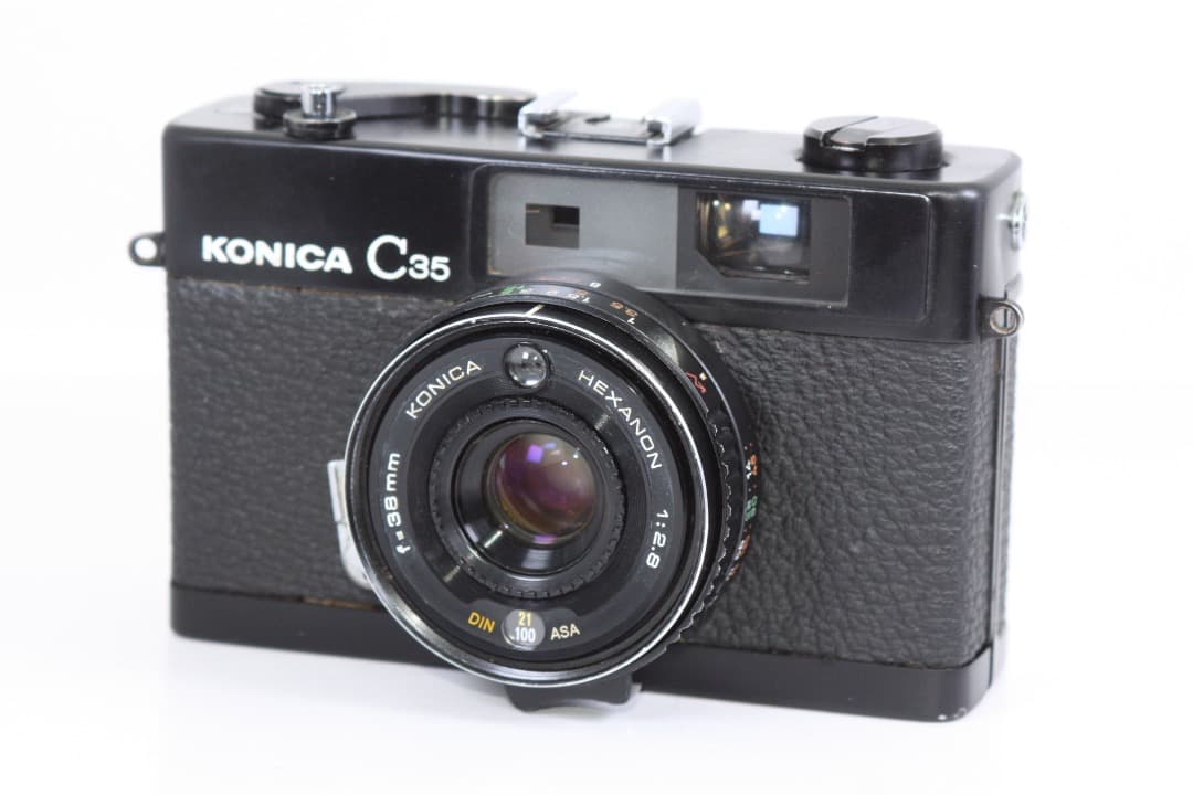 KONICA C35（ブラック/フルメンテナンス済み/完動品）#364