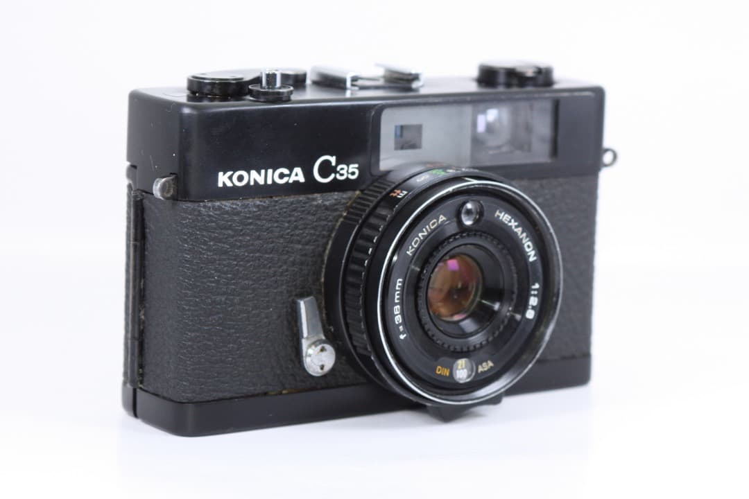 KONICA C35（ブラック/フルメンテナンス済み/完動品）#364