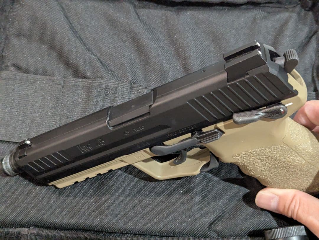 中古　東京マルイ HK45 タクティカル マガジン3本 トレーサー