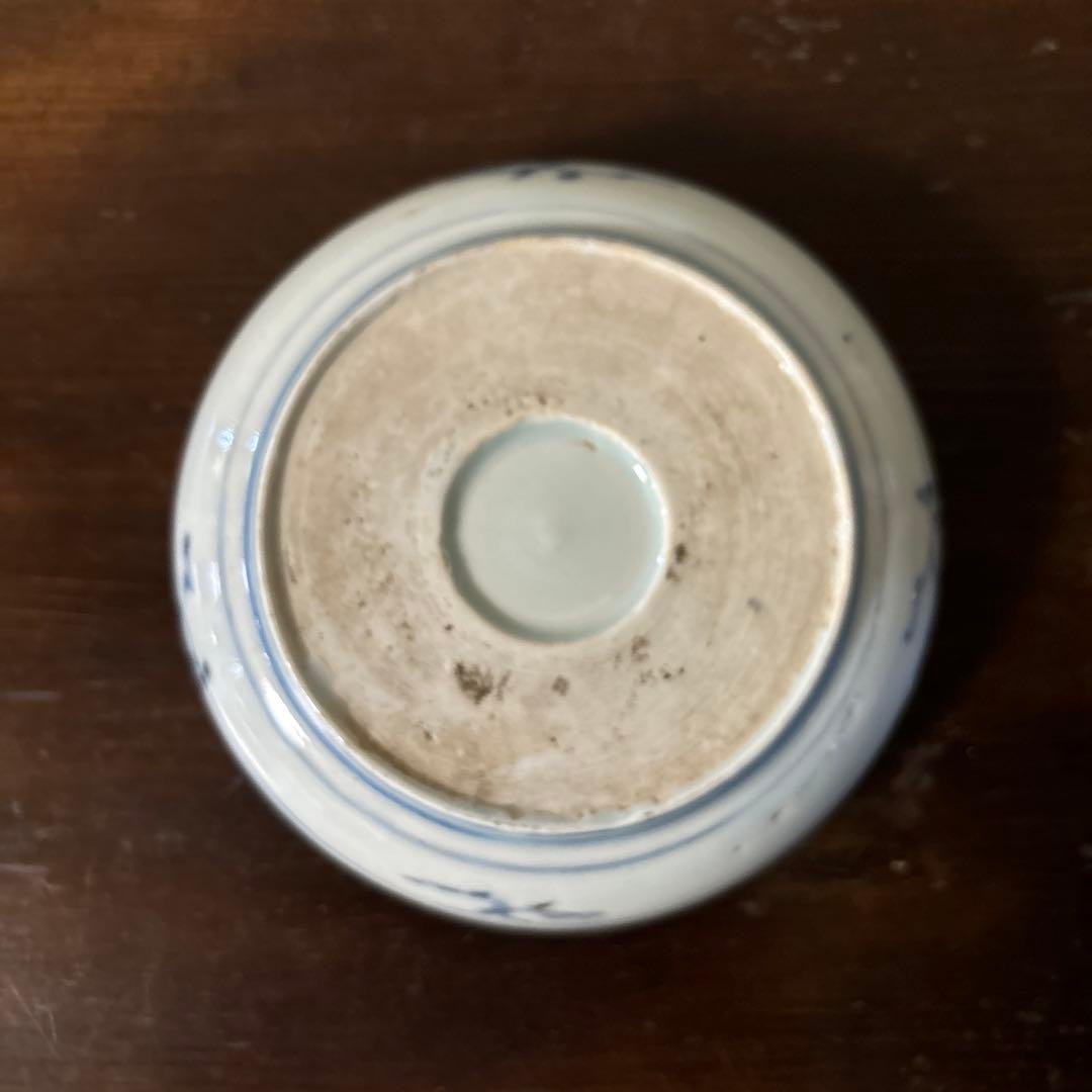 古伊万里膾皿　5点(窯傷有り)なます皿　古道具　アンティーク　検:白洲正子　李朝