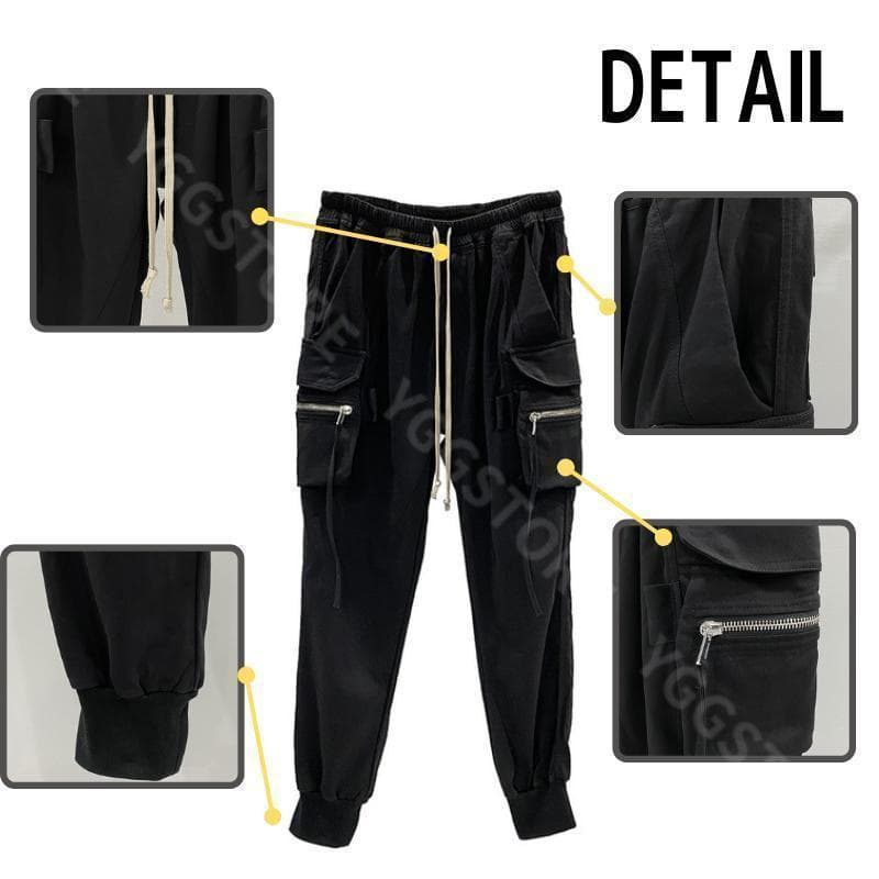 カーゴ ジョッパーズパンツ ジョガーパンツ ジョグ 黒 ブラック フリー