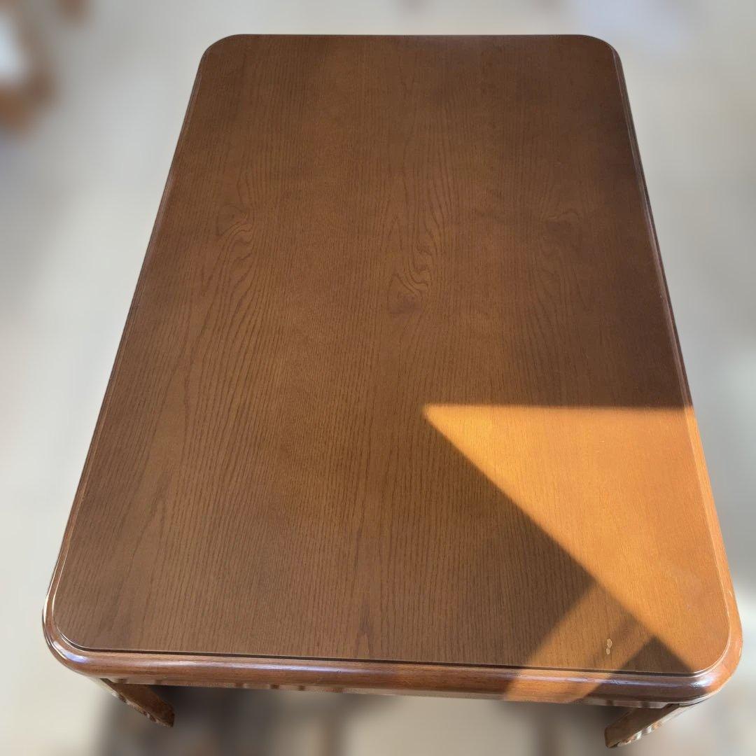 木製長方形電気こたつ 120×80×38㎝ DAIKEN製　送料8600円込み