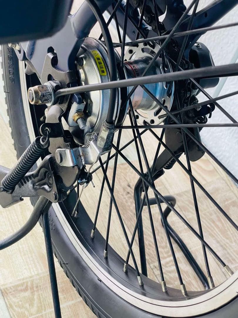 2615パナソニック16アンペア　3人乗り対応子供乗せ　電動アシスト自転車