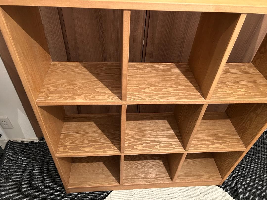 オープンシェルフ 3段3列【ノラ／マム／ ローゼルシェルフ】