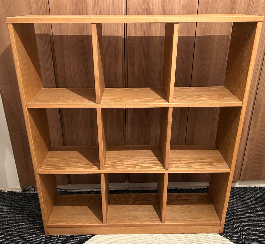 オープンシェルフ 3段3列【ノラ／マム／ ローゼルシェルフ】