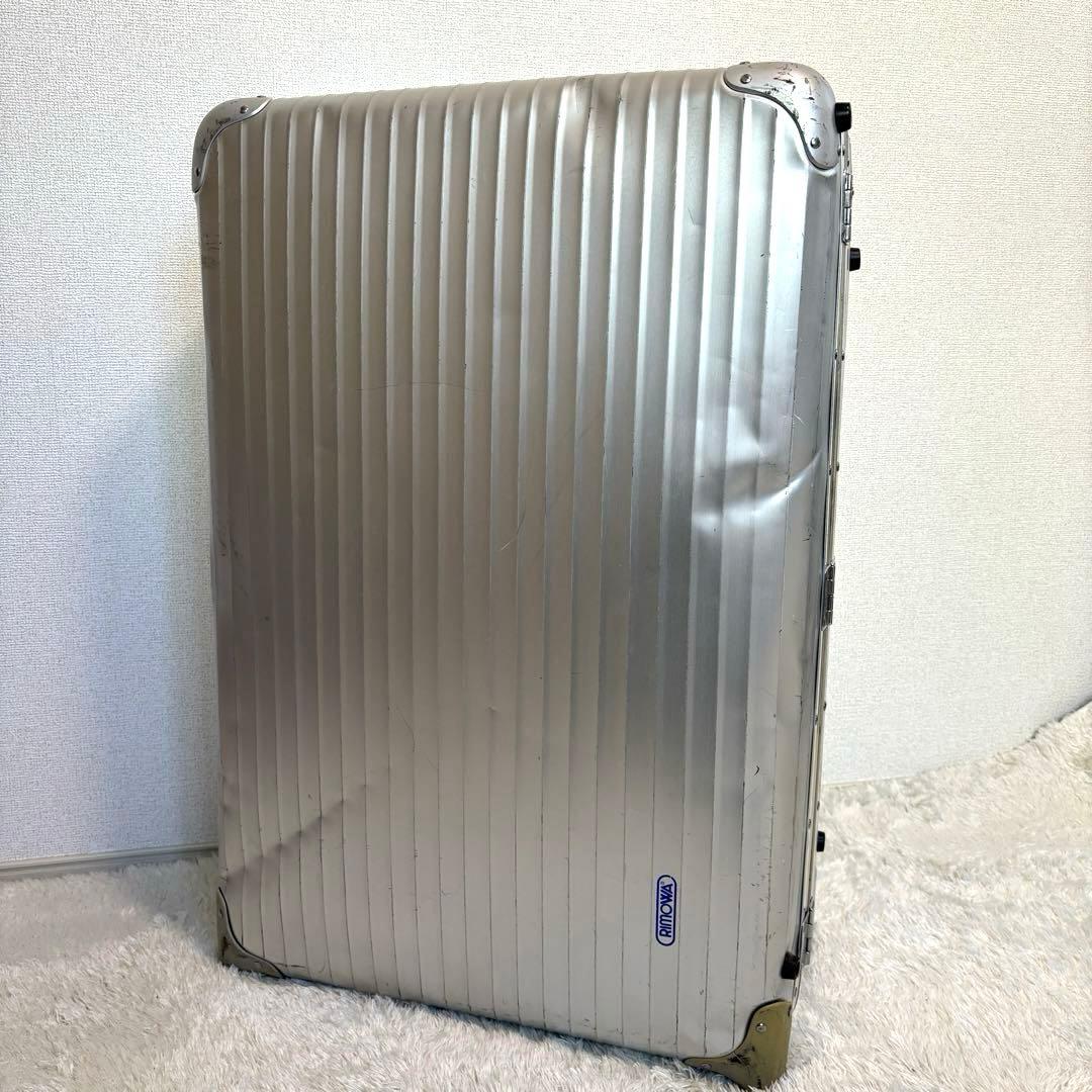 大容量✨78L！RIMOWA リモワ　アルミ　キャリーケース　2輪　シルバー