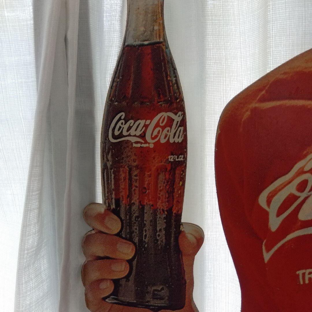 Coca-Cola レトロ女性看板