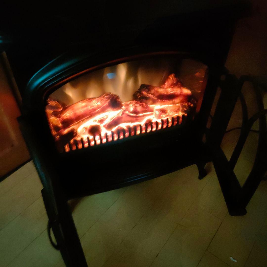 ニトリ ワイド暖炉型ファンヒーター BLT-999B-3-BK 2019年製