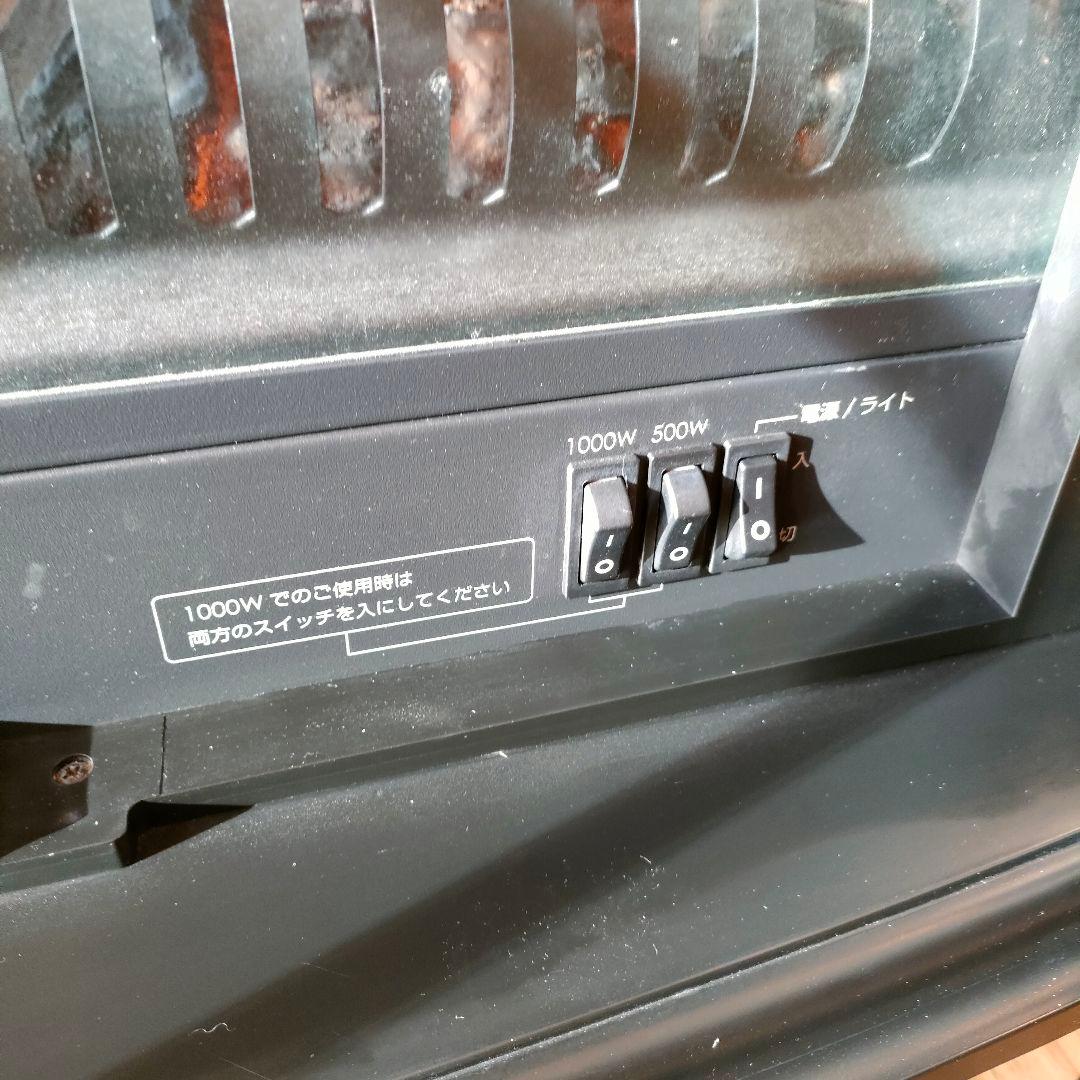 ニトリ ワイド暖炉型ファンヒーター BLT-999B-3-BK 2019年製