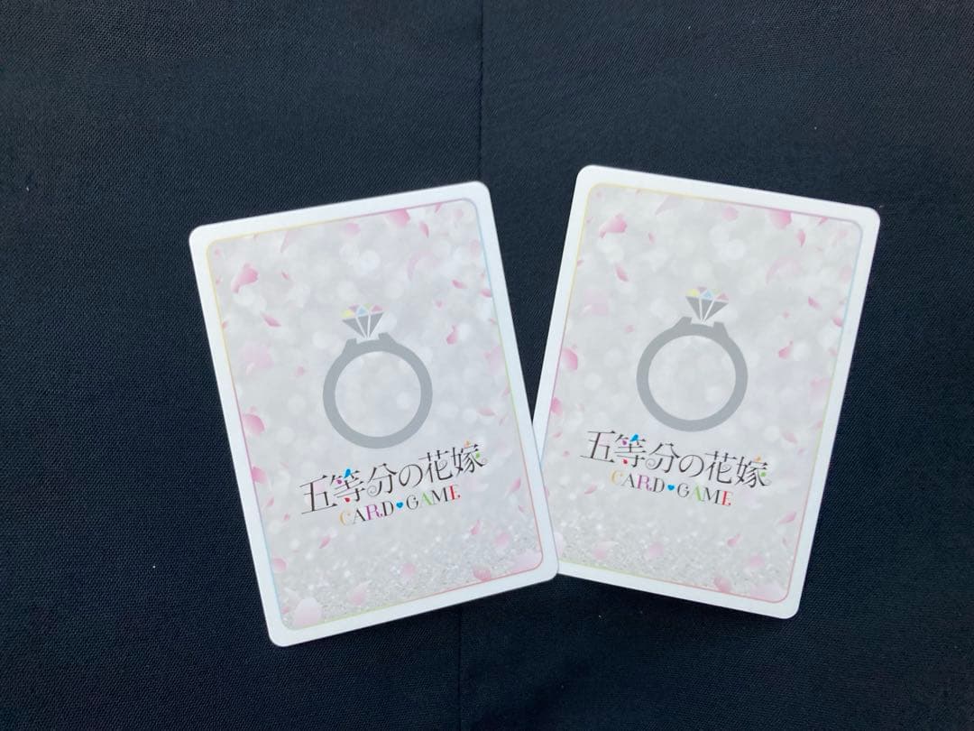 最終値下げ　五等分の花嫁　人生が変わり始めたきっかけ PRカード　五月2枚セット