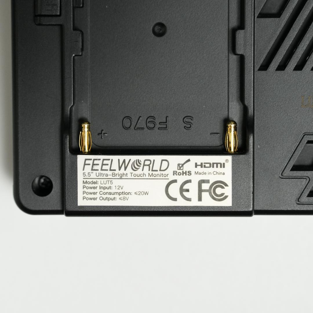 FEELWORLD LUT5 5.5型 3000nit タッチモニター