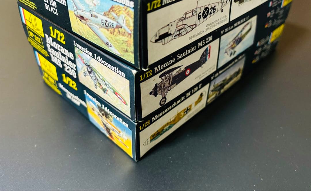 激レア Heller 戦闘機 プラモデル 3機