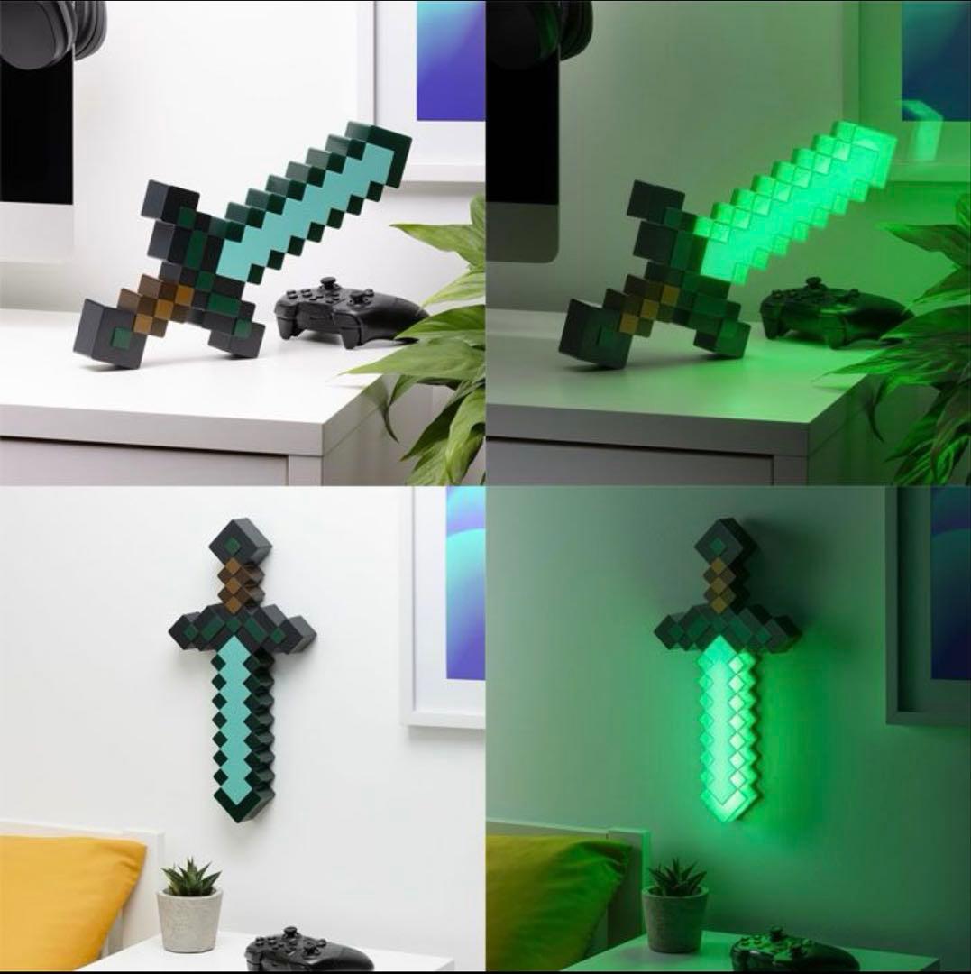 未開封 ダイヤモンドの剣ルームライト マイクラ　正規品