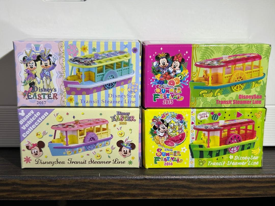 ディズニーヴィークル　トミカ　トランジットスチーマーライン　２３台セット
