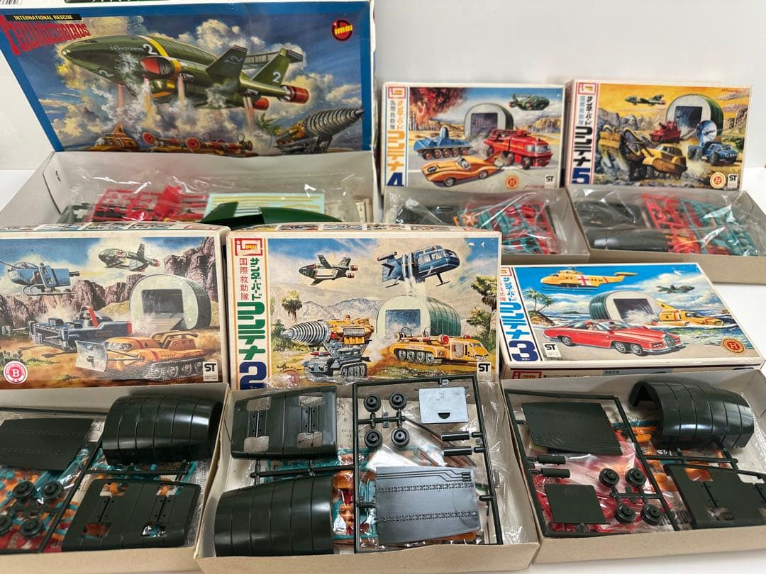 【未組立】プラモデル イマイ サンダーバード２号・コンテナセット　※78