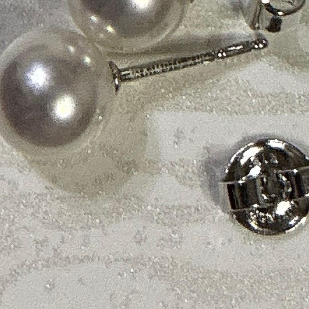 【最終価格】ミキモト　パール　一粒ピアス　未使用品　7.9ミリ