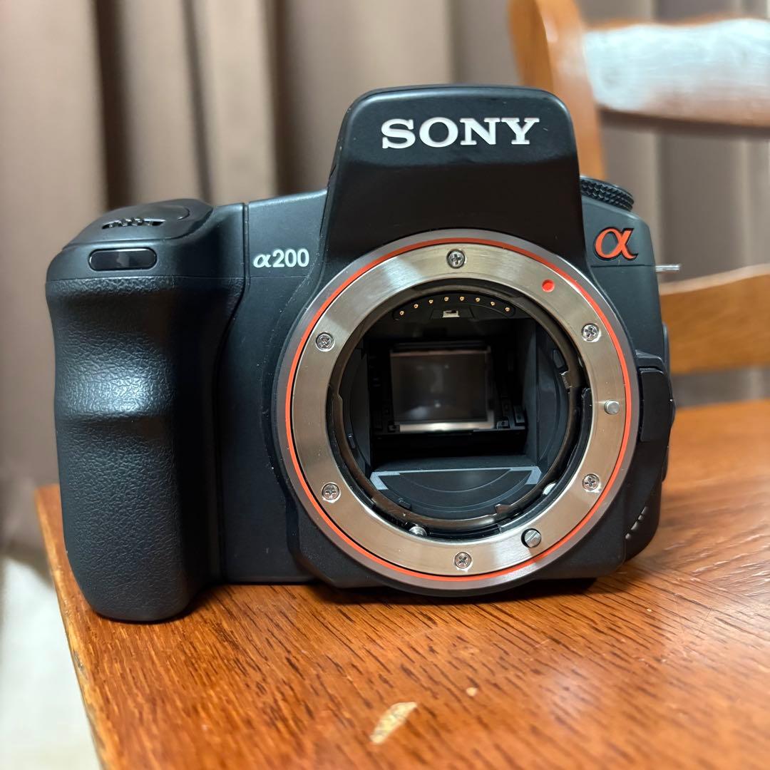 デビューに最適　SONY a200 ソニー　レンズフルセット