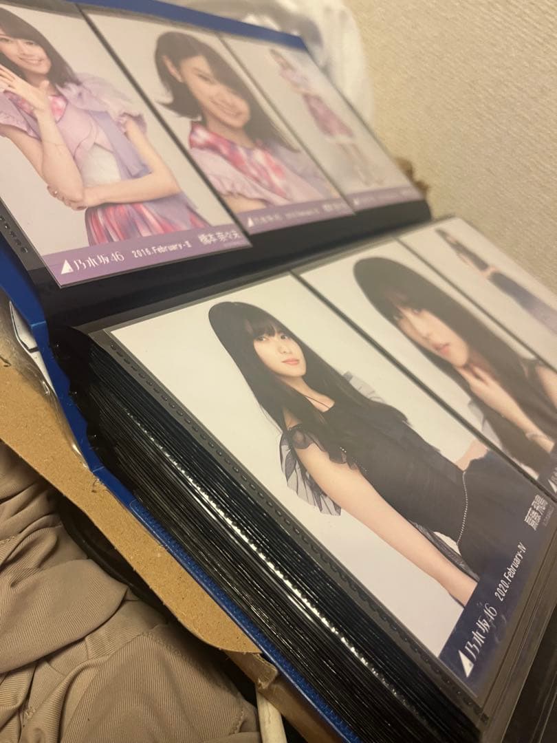 大量！激レア！お得！乃木坂46生写真引退品まとめ売りファイル付き