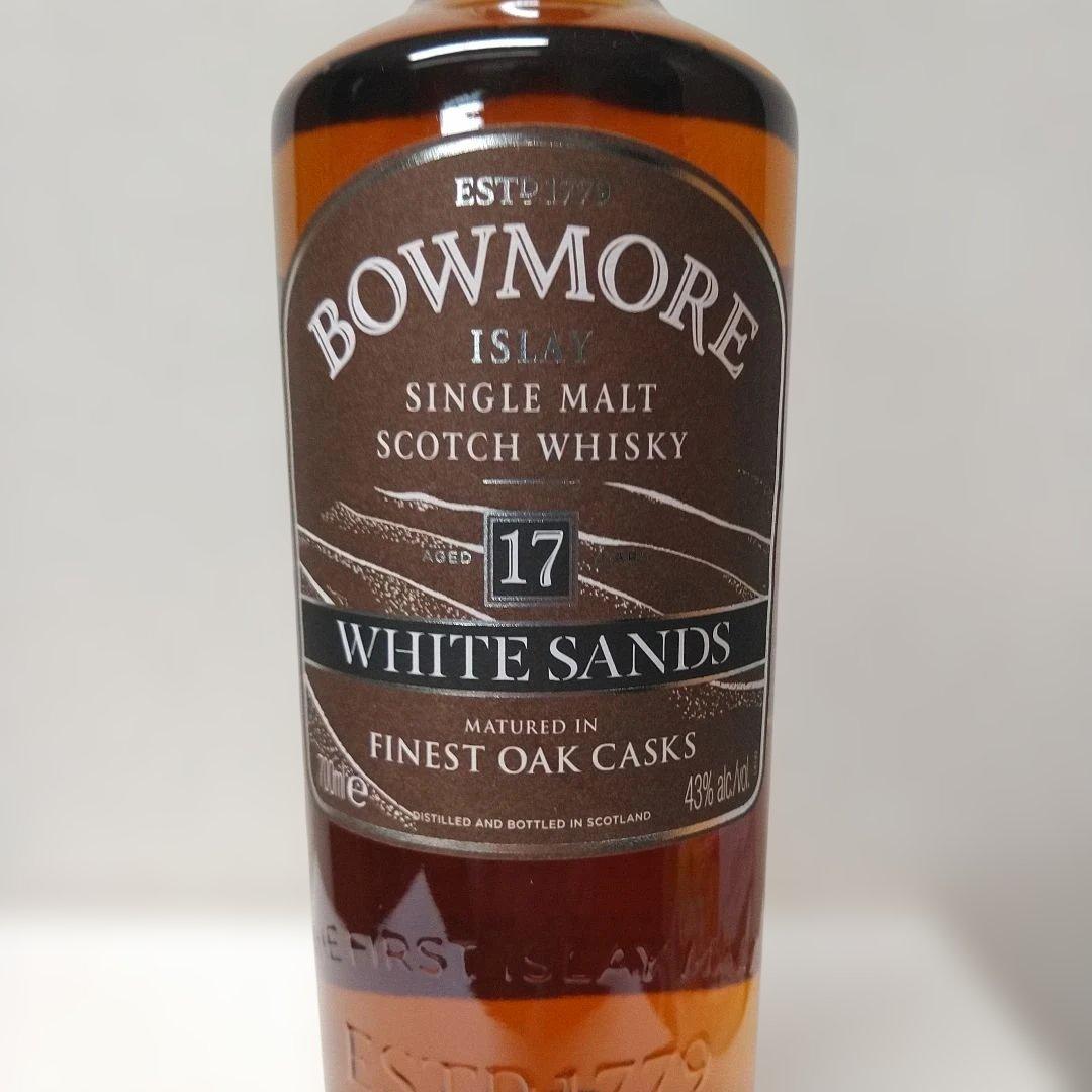 希少 ボウモアホワイトサンズ17年 BOWMORE WHITE SANDS