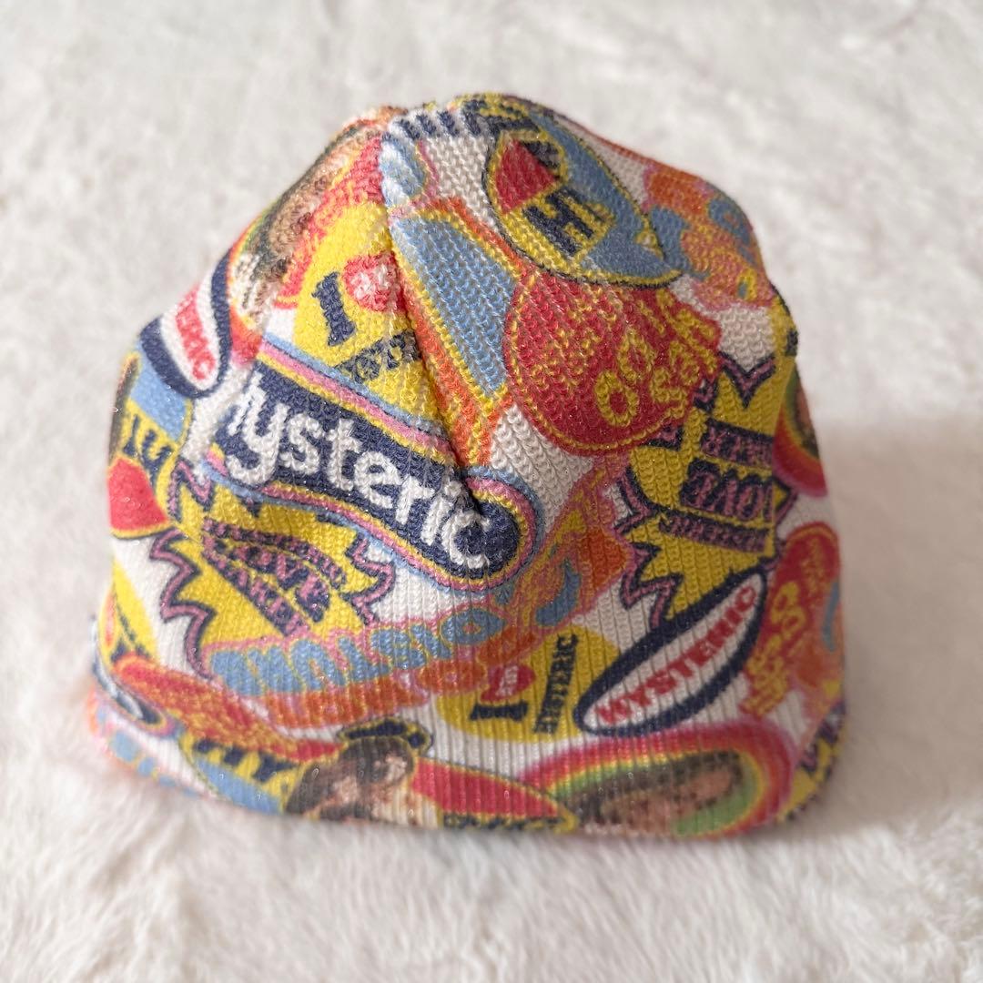 希少✨ ヒステリックグラマー ビーニー 帽子 TYPICAL HYSTERIC柄
