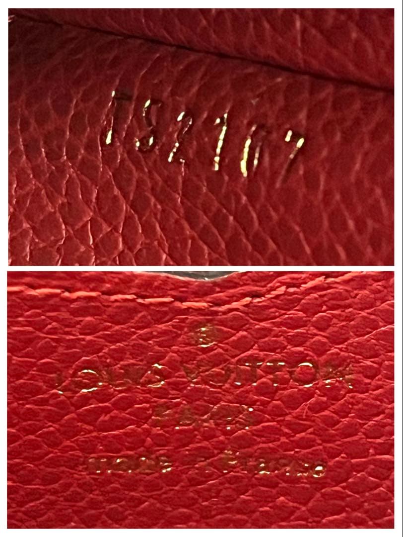 【超美品】ルイ・ヴィトン　アンプラント　ジッピー・パース