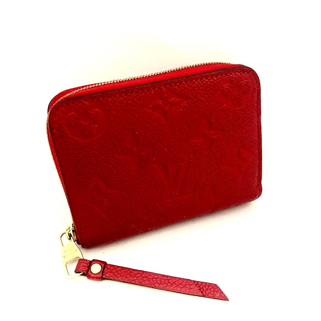 【超美品】ルイ・ヴィトン　アンプラント　ジッピー・パース