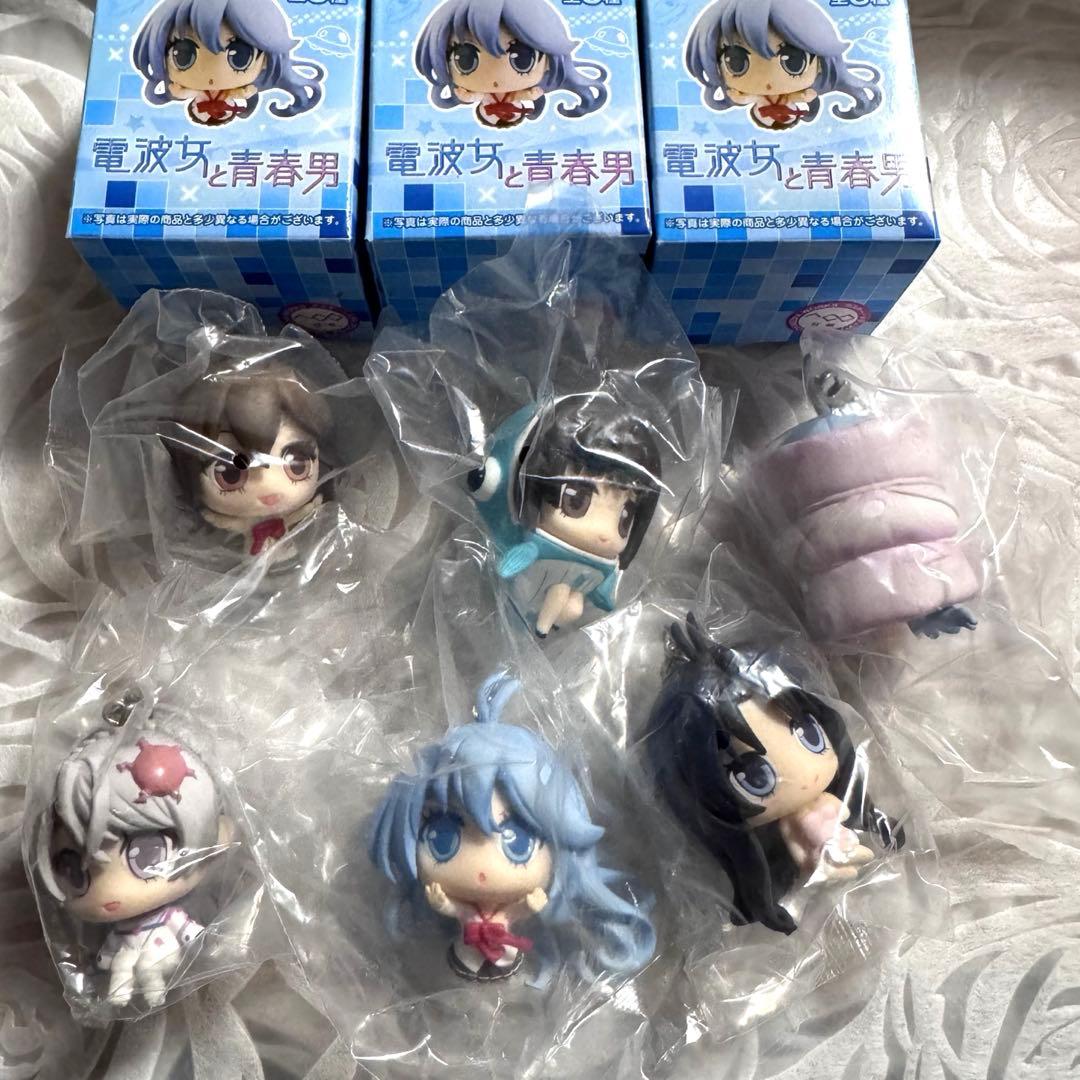 【レア】カラコレ　電波女と青春男♡彩色済マスコット✴︎全6種コンプリート