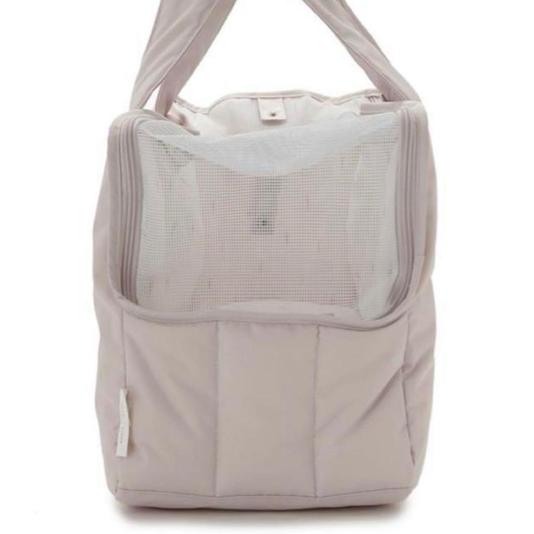 【新品未使用　タグ付き】gelato piqueキルティングキャリーバックブルー