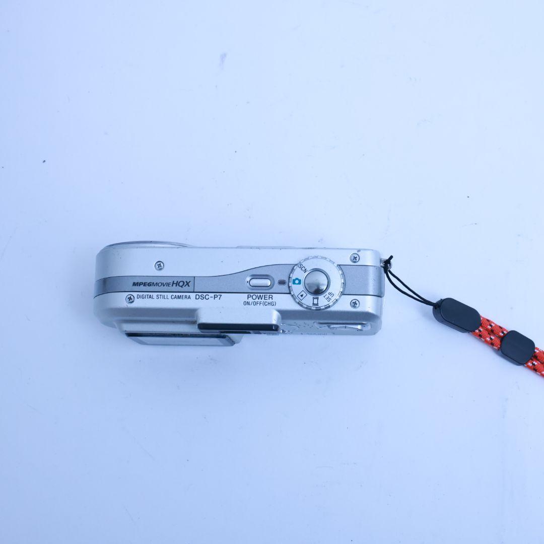 スマホ転送可 SONY P7 デジタルカメラ メモリー電池付き コンデジ