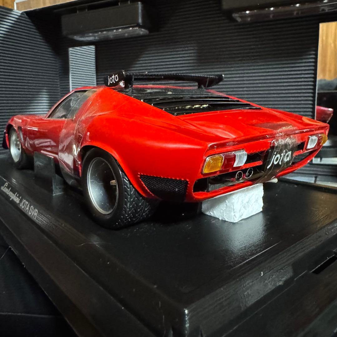 絶版未展示品 京商 1/18 ランボルギーニ イオタ SVR
