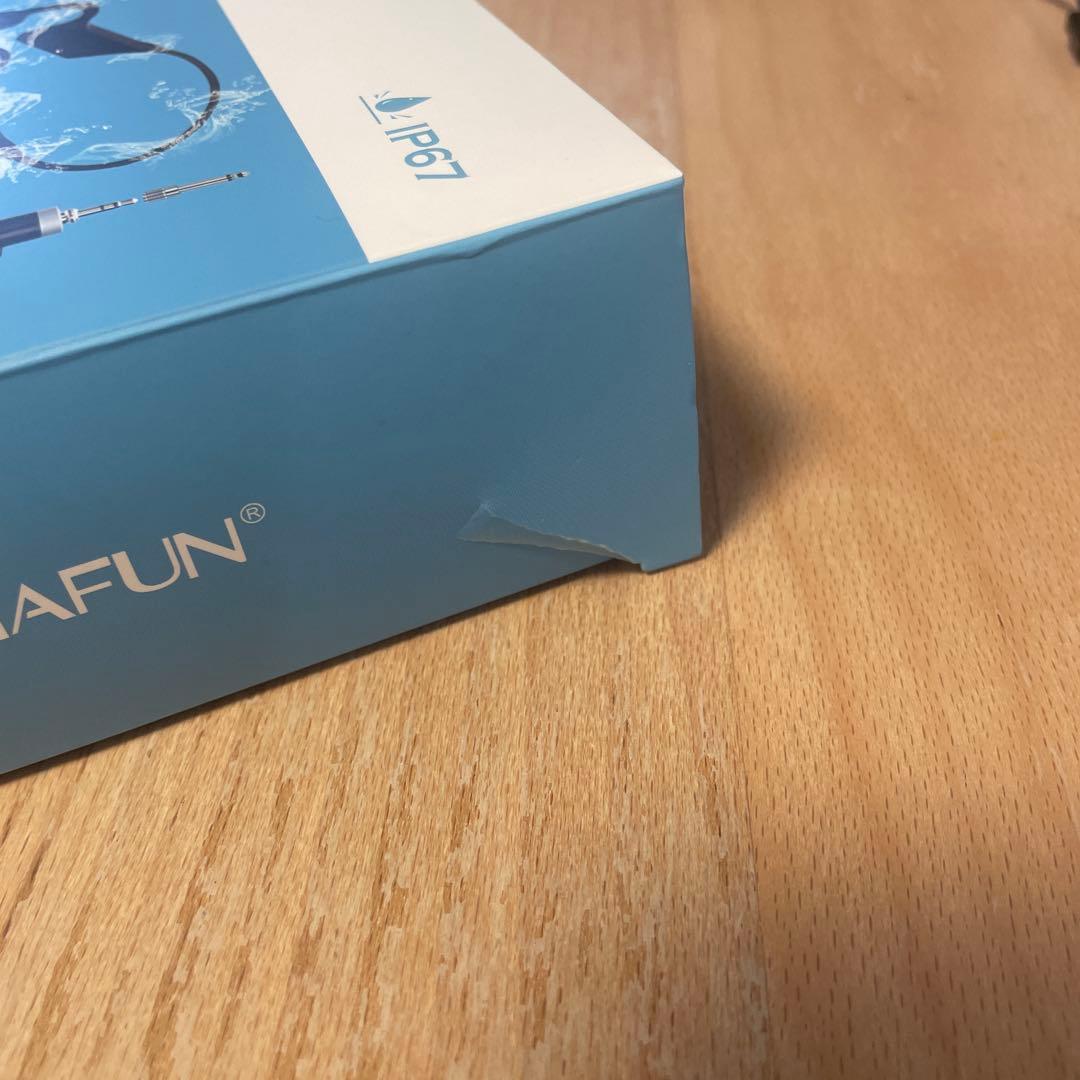 KIMAFUN ワイヤレスウォータープルーフマイク　ヘッドセット　スポーツ