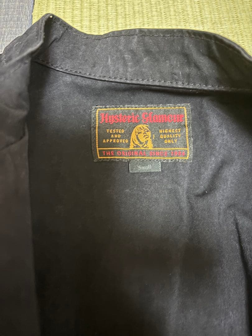 【mi（値下げ交渉OK）　ヒステリックグラマー ライダースジャケットS