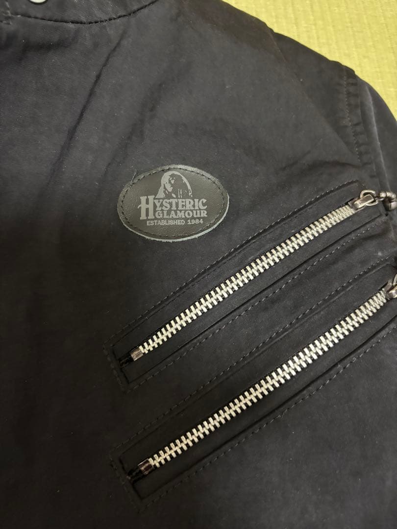 【mi（値下げ交渉OK）　ヒステリックグラマー ライダースジャケットS