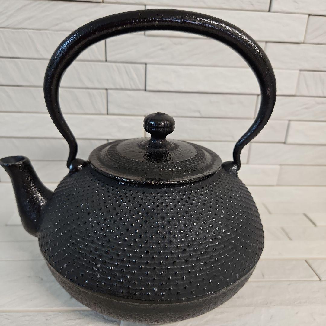 ◾南部鉄瓶　運南堂　鍋元　未使用　南部鉄器茶こぼし　未使用