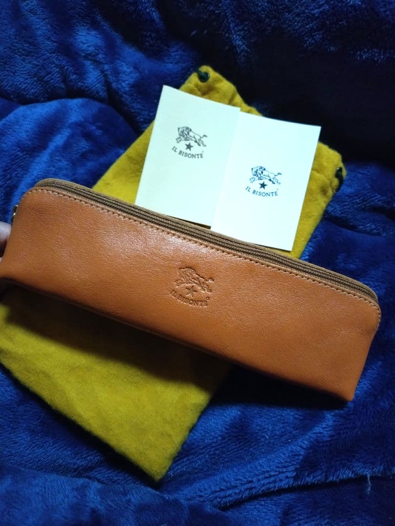 イルビゾンテ ペンケース 新品未使用品！ ギャランティカード付き