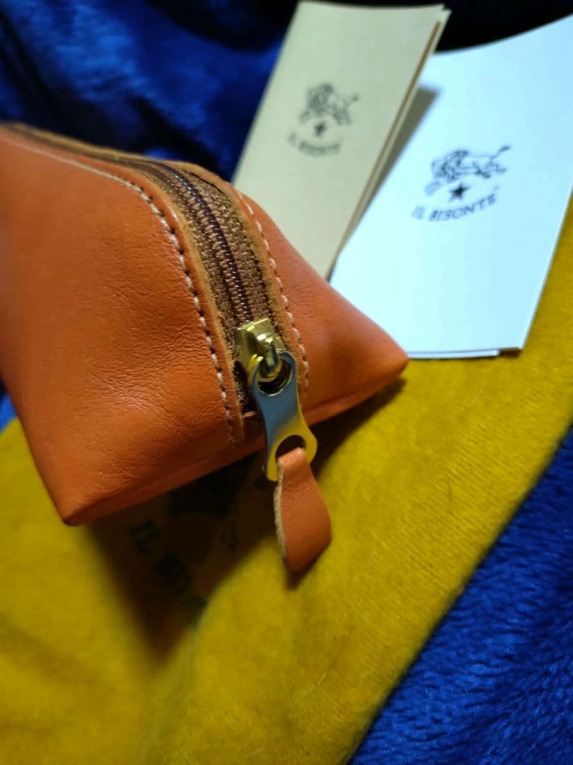 イルビゾンテ ペンケース 新品未使用品！ ギャランティカード付き