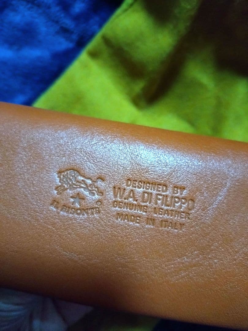 イルビゾンテ ペンケース 新品未使用品！ ギャランティカード付き