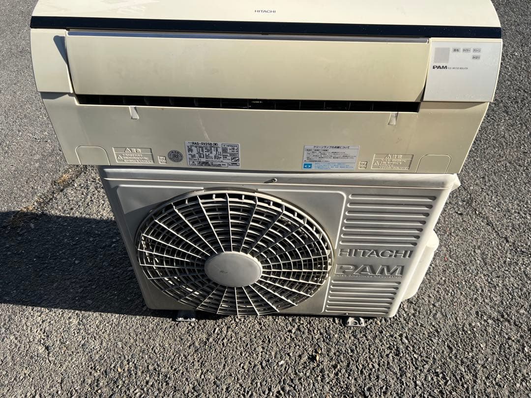 主に12畳まで！超美品！RAS-SV25B(W)セット！日立！