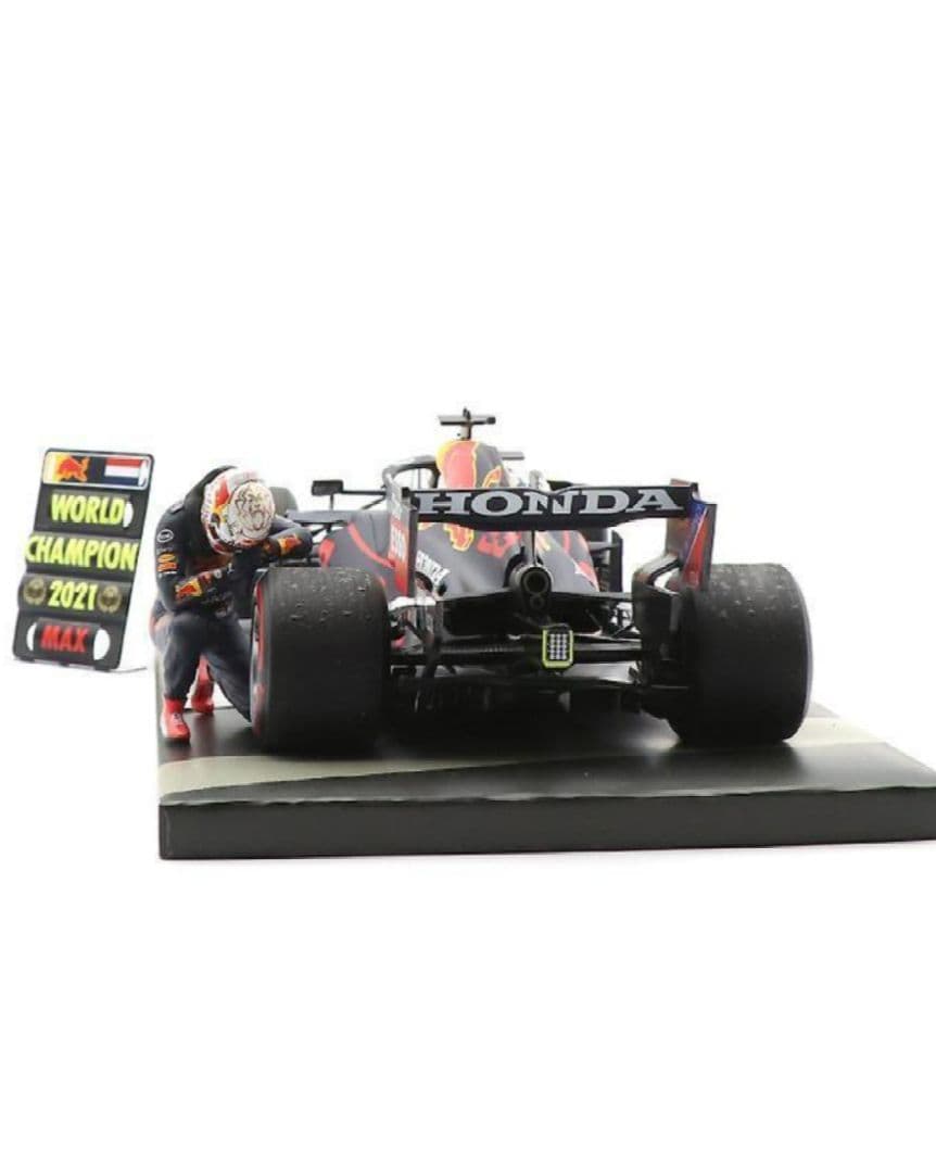 【MVショップ】1/18 RB16B  2021アブダビGP フェルスタッペン