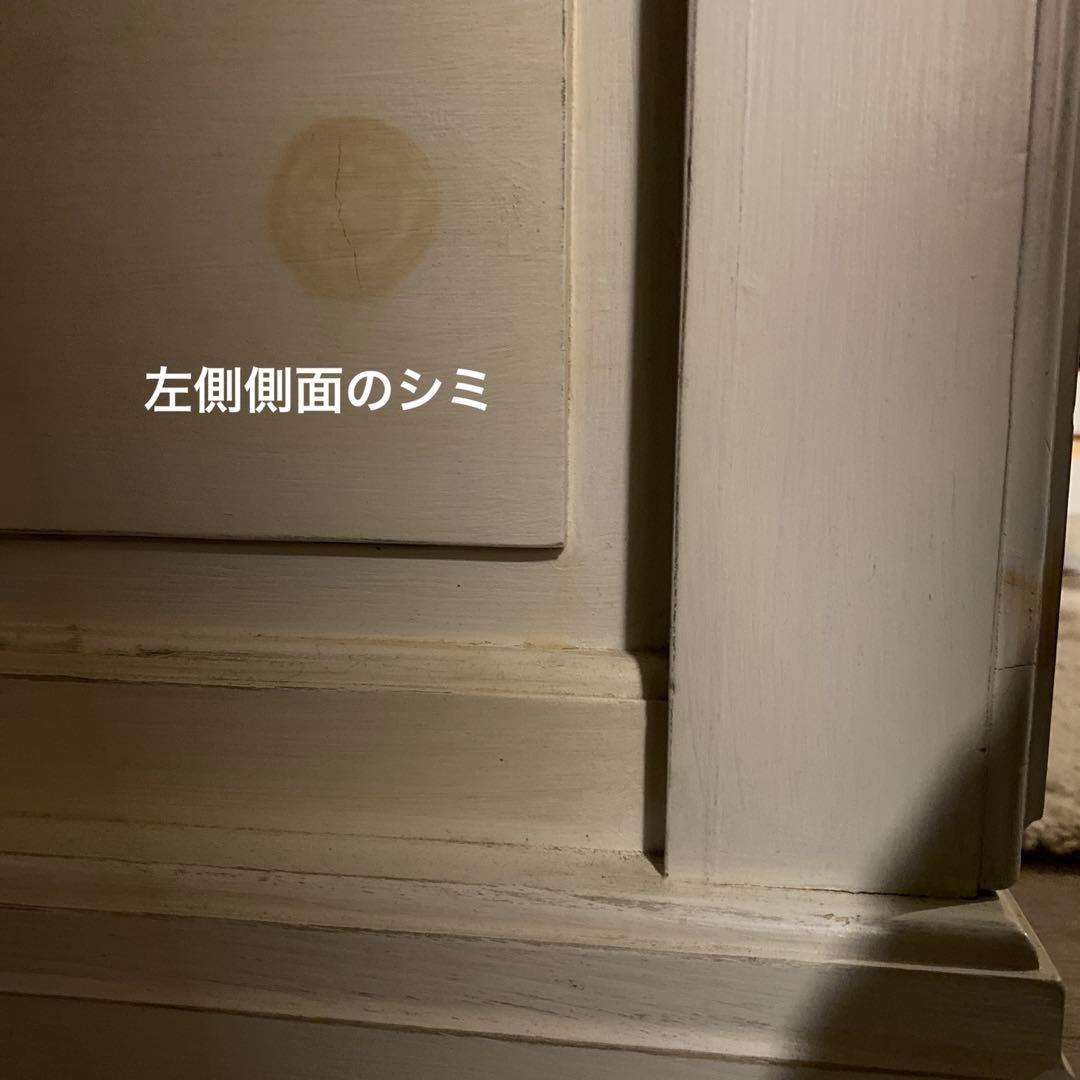 シャビーシックホワイト木製テレビボード175