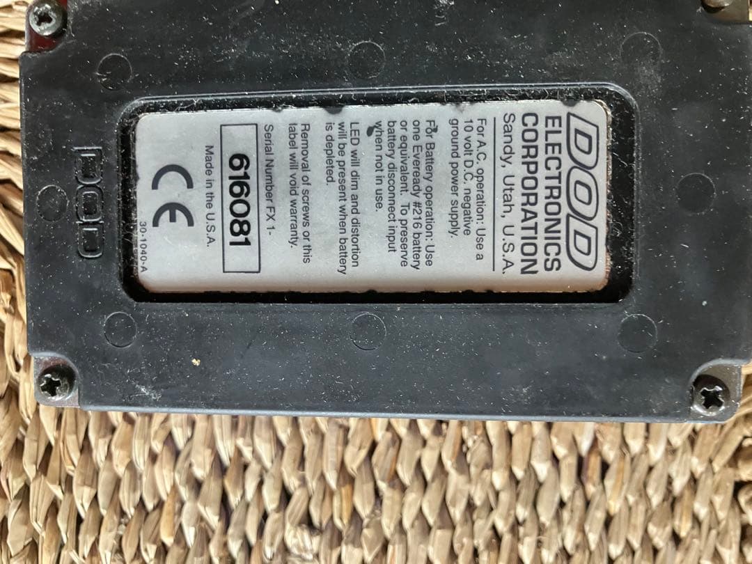 DOD FX65B ステレオコーラスエフェクター