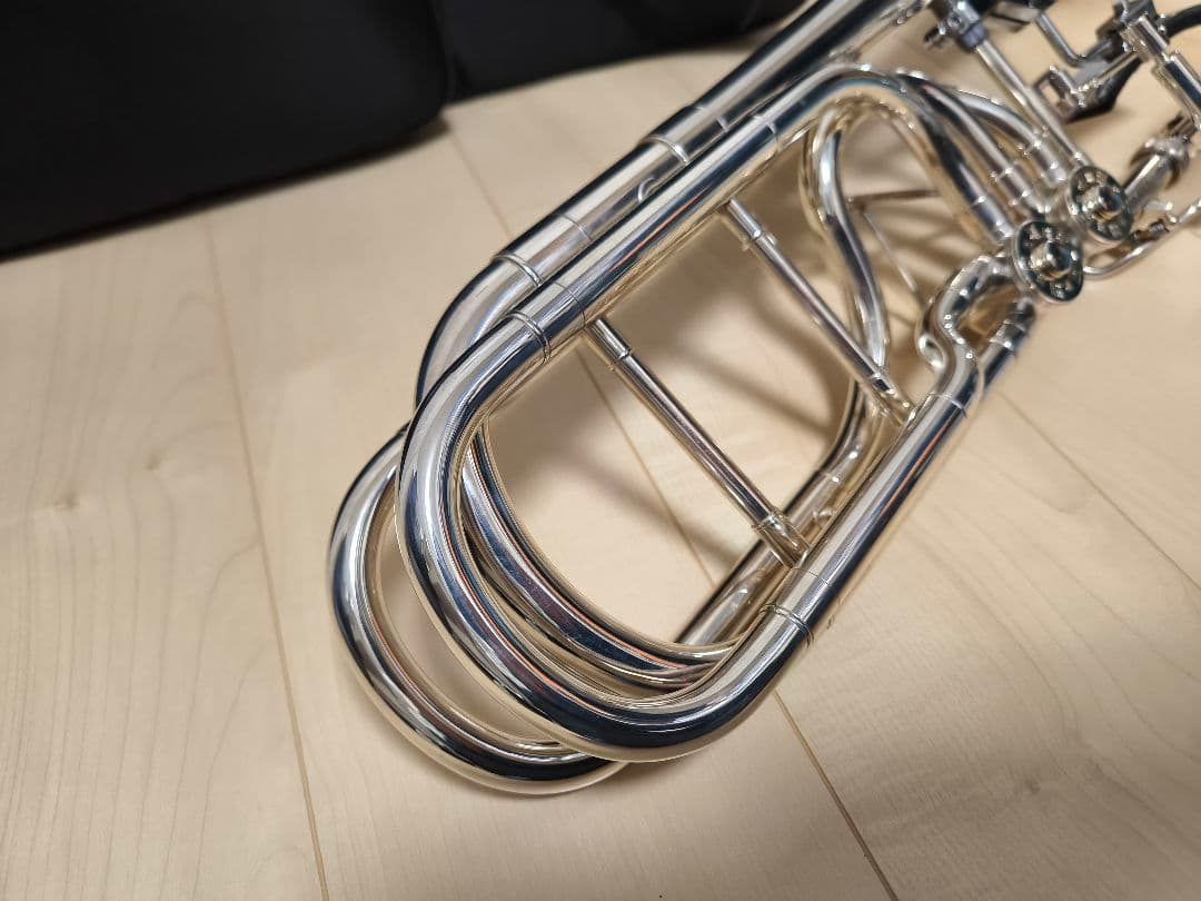 JohnPacker バストロンボーン ダブルロータリー シルバー マイケルラス