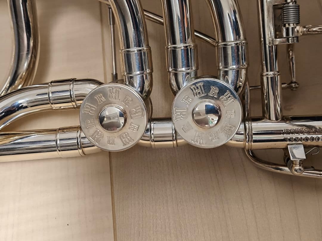 JohnPacker バストロンボーン ダブルロータリー シルバー マイケルラス