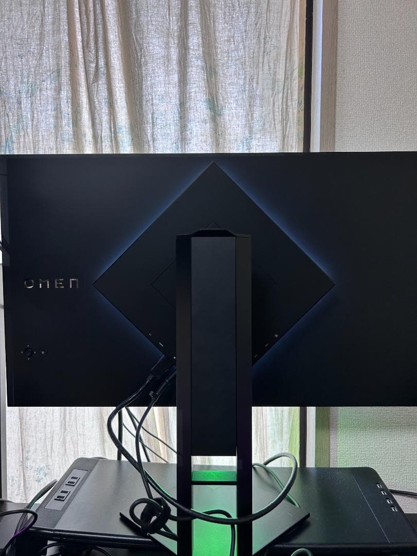 【美品】OMEN 27インチ/WQHD/IPS/ゲーミングモニター