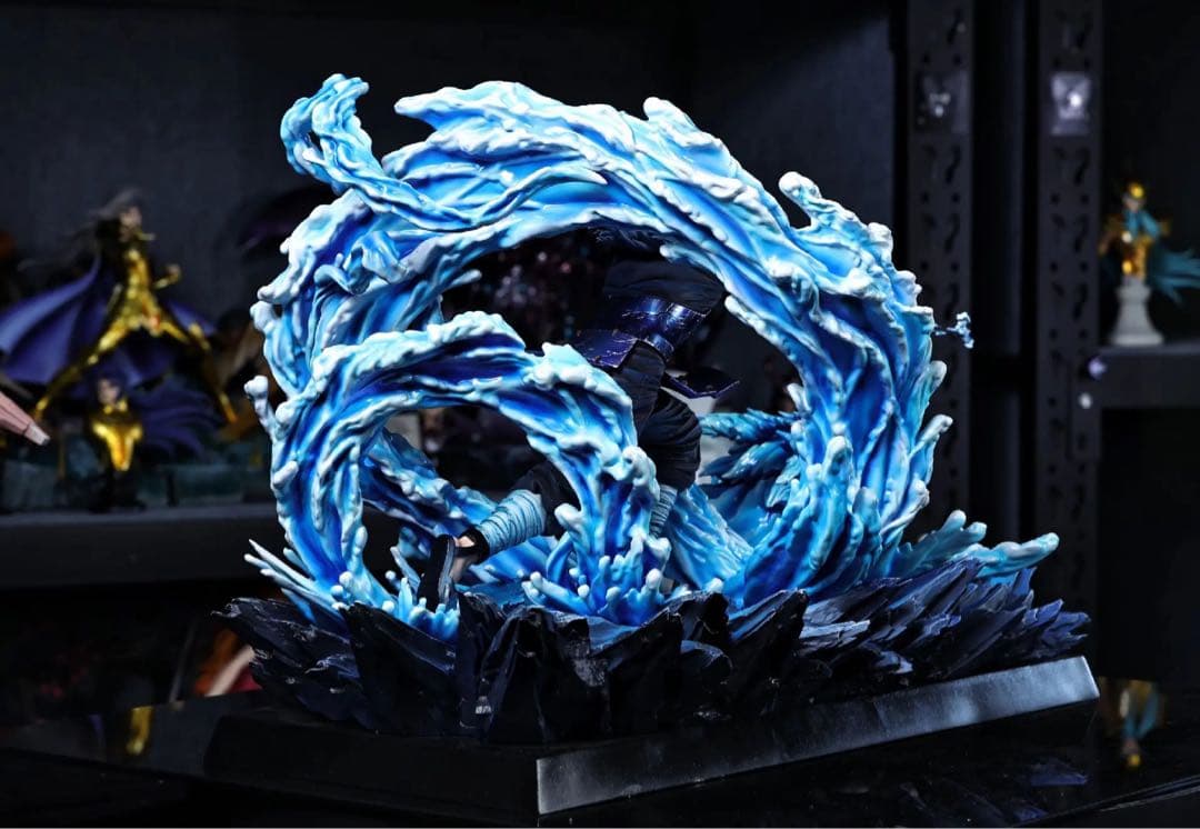 NARUTOナルト　飛雷神斬り　千手扉間　ガレージキッド　フィギュア　完成品